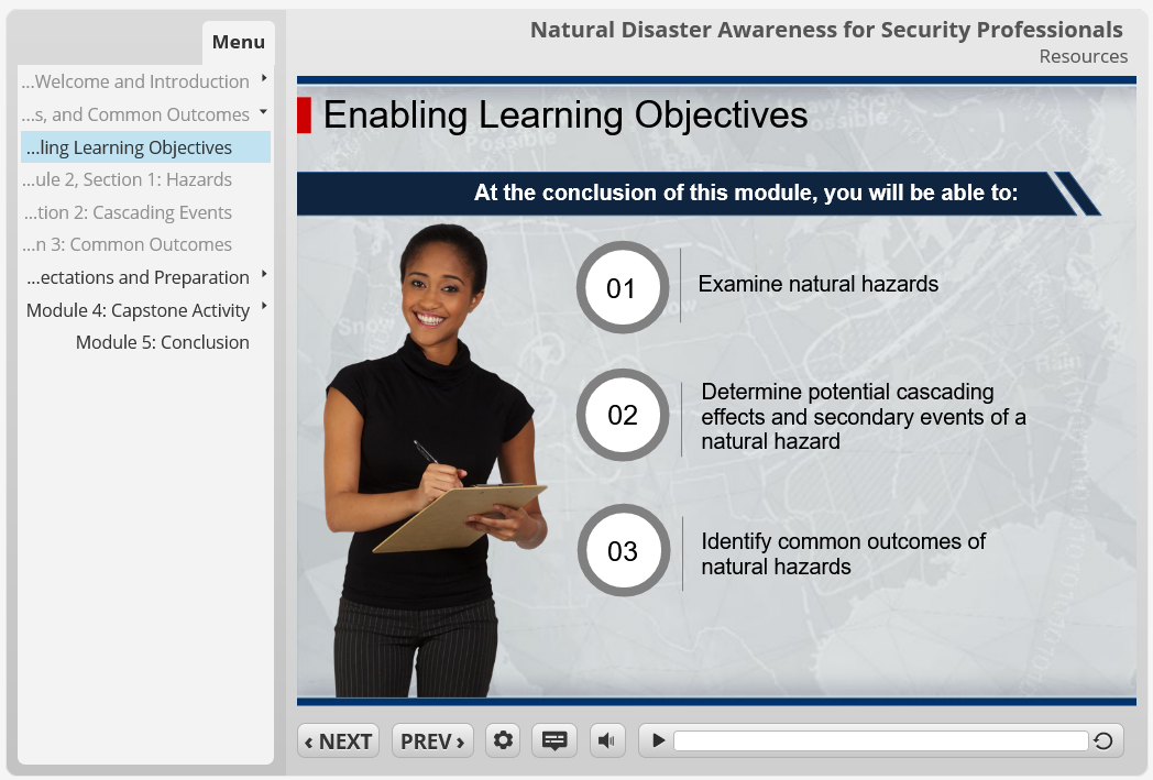 Sample image of Interactive Knowledge Checks